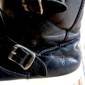 Frye black boots 9 1/2 medium